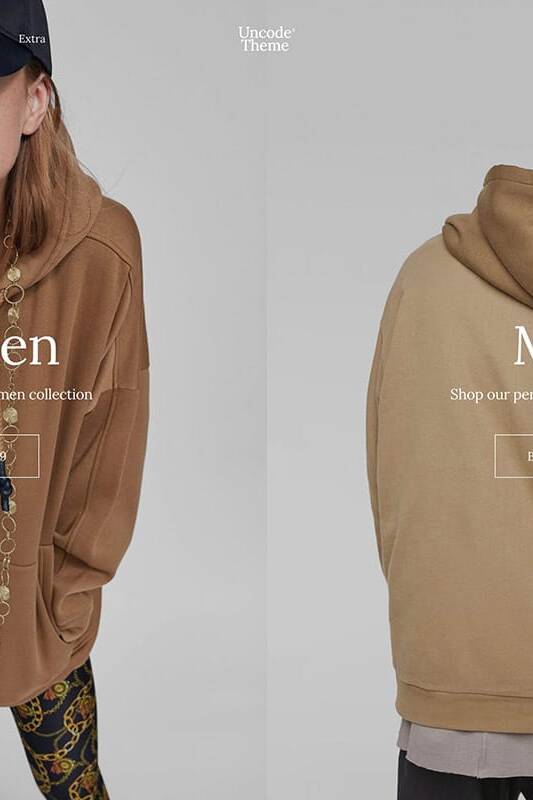 Modern shop WooCommerce