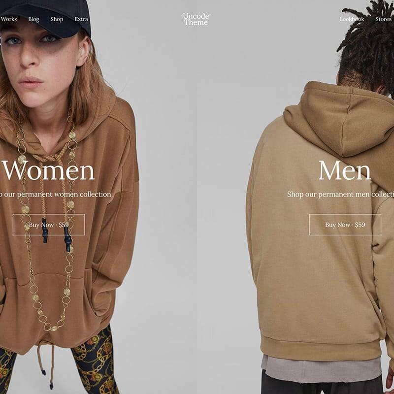 Modern shop WooCommerce